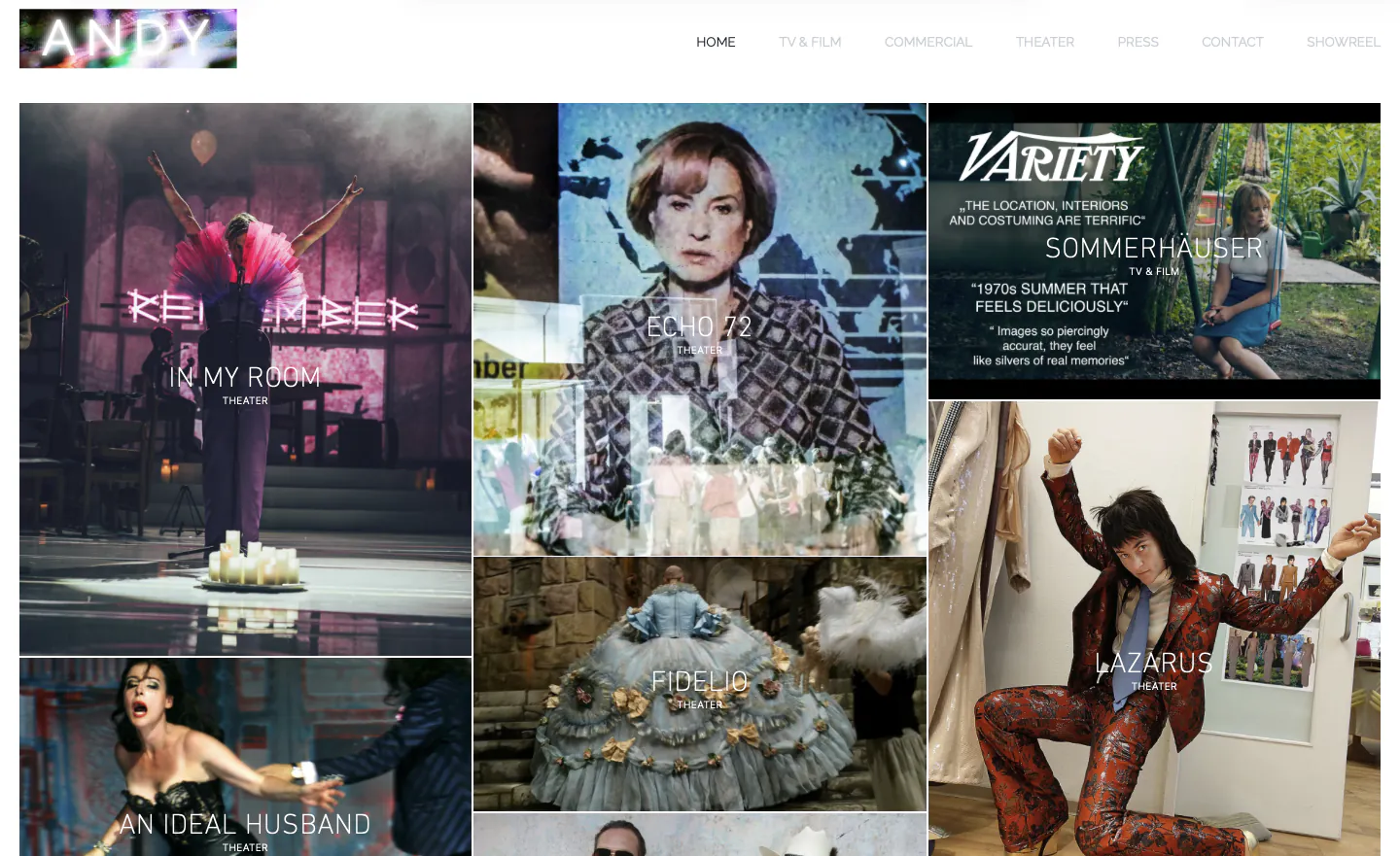 Screenshot of andy-besuch.com website